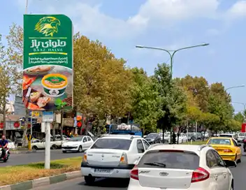 هزینه اجاره تبلیغات لایت باکس بلوار انصاری رشت کد LR23