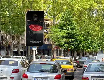 هزینه اجاره تبلیغات لایت باکس شهری گلسار رشت کد LR4